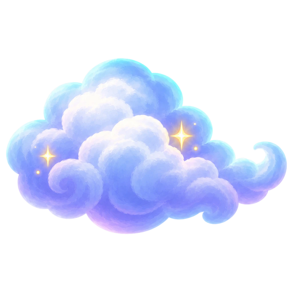 Decorative cloud