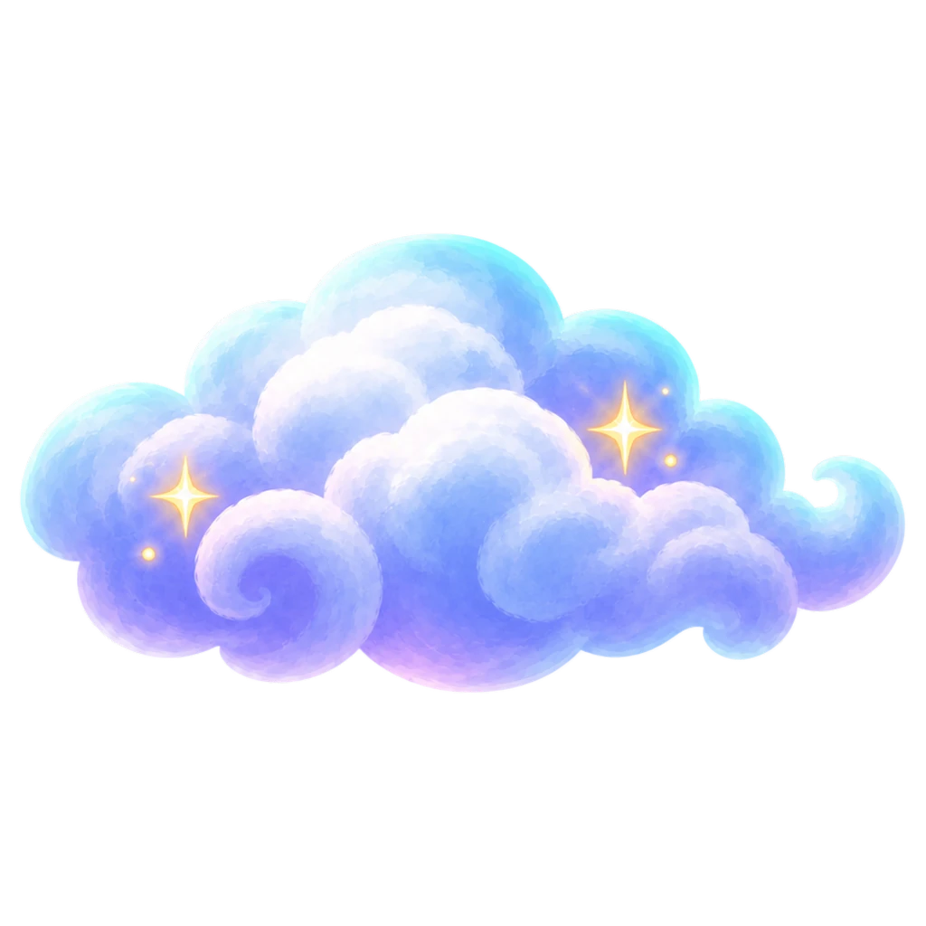 Decorative cloud